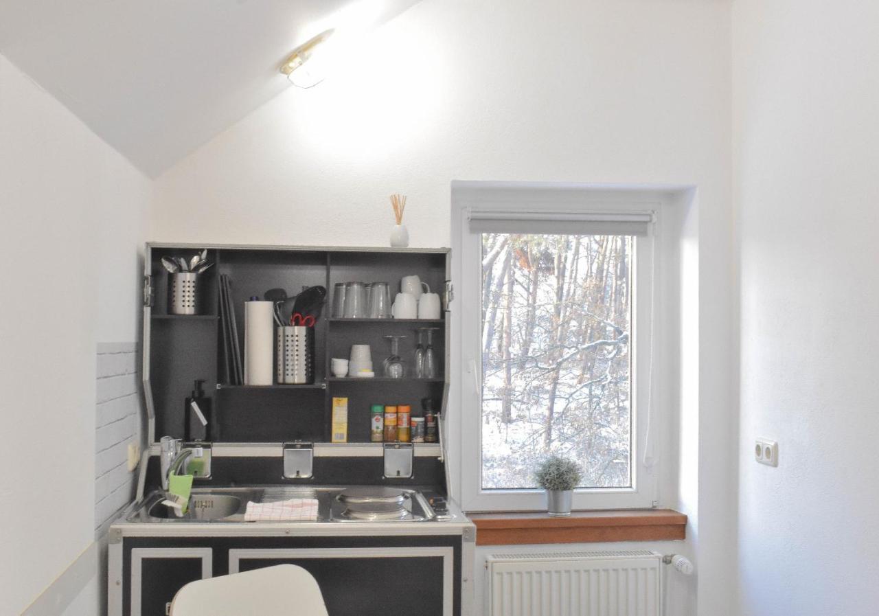 Ferienwohnung Auf Pferdehof Dreetz Buitenkant foto
