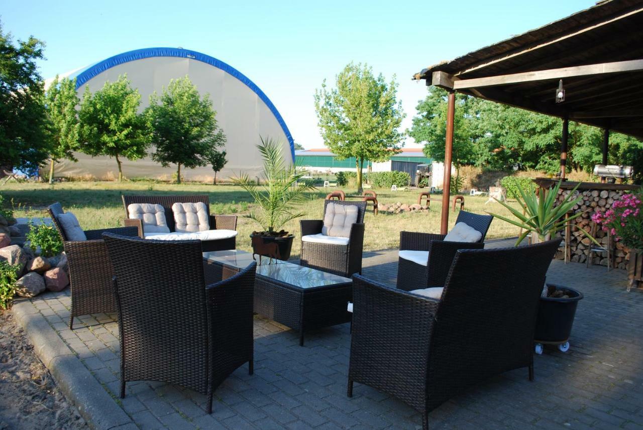 Ferienwohnung Auf Pferdehof Dreetz Buitenkant foto